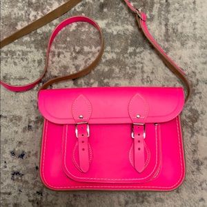 Cambridge Satchel Company Neon Pink Bag